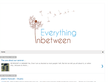 Tablet Screenshot of everything-inbetween.net